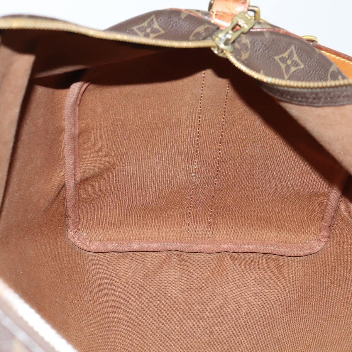 LOUIS VUITTON Monogram Keepall Bandouliere 50 Boston Bag M41416 LV Auth 154314