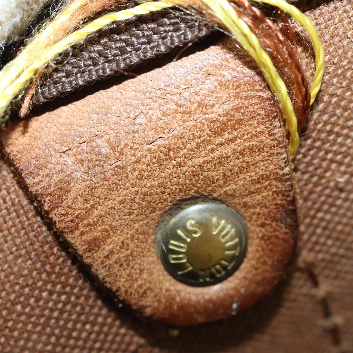 LOUIS VUITTON Monogram Keepall Bandouliere 50 Boston Bag M41416 LV Auth 154314