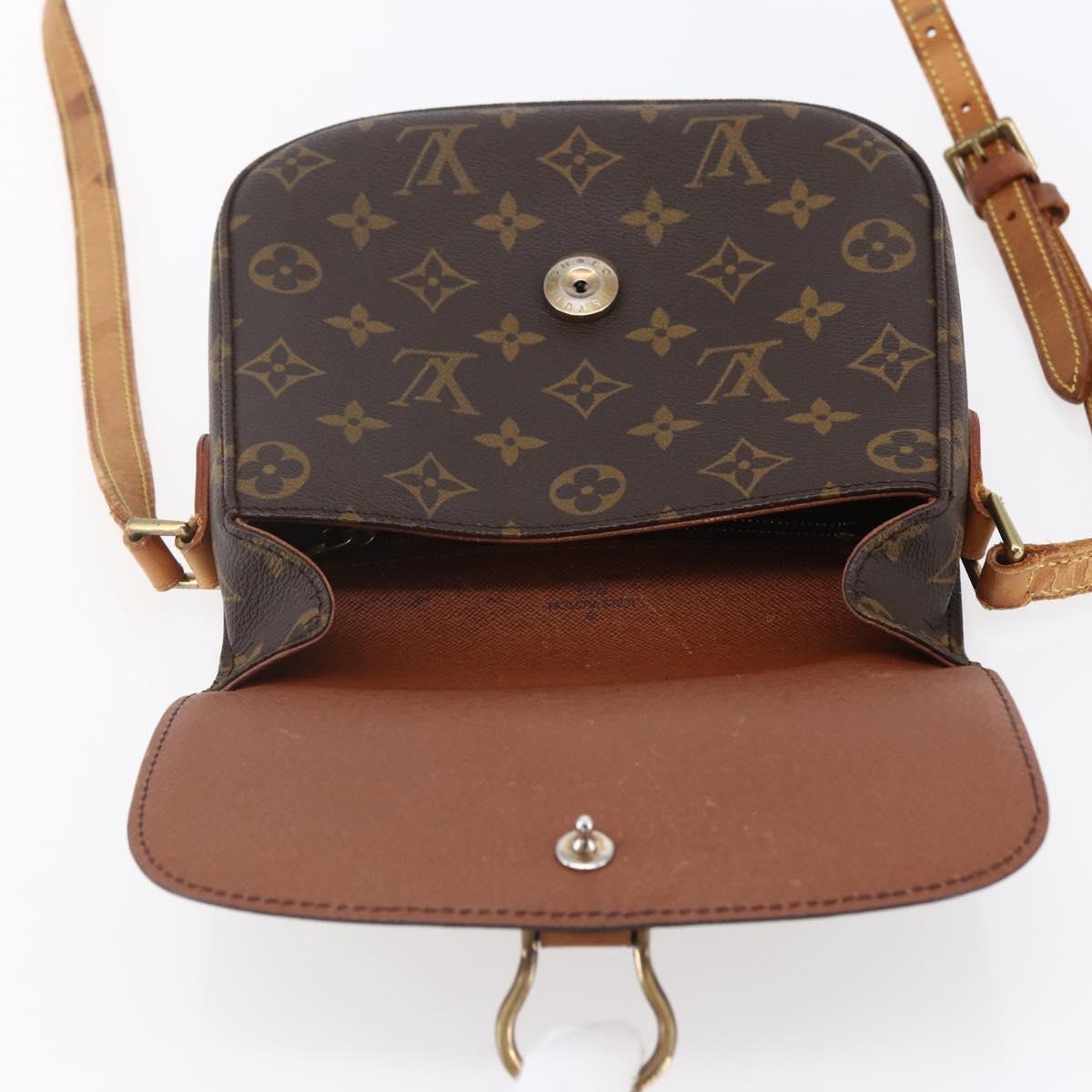 LOUIS VUITTON Monogram Saint Cloud MM Shoulder Bag M51243 LV Auth 154315