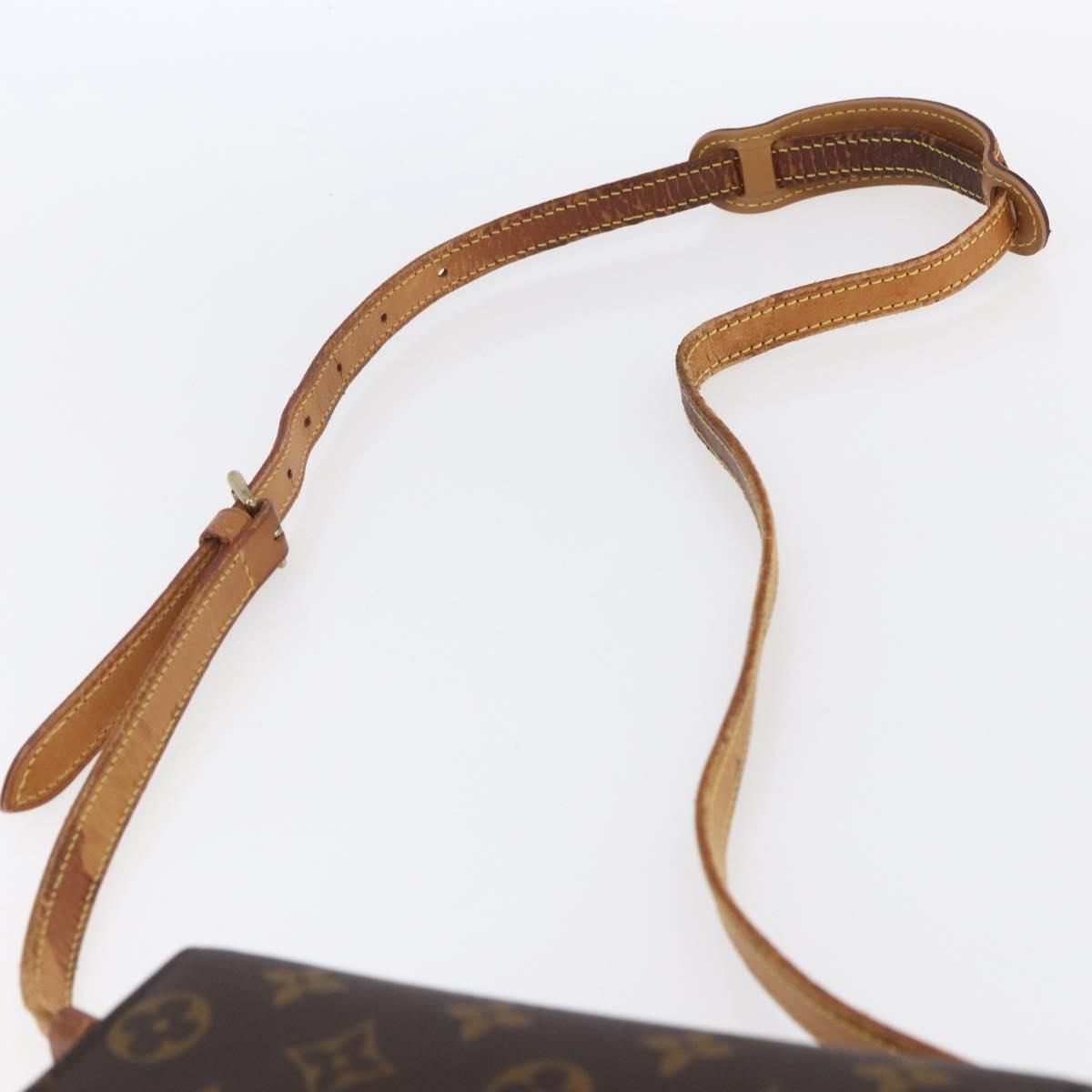 LOUIS VUITTON Monogram Saint Cloud MM Shoulder Bag M51243 LV Auth 154315