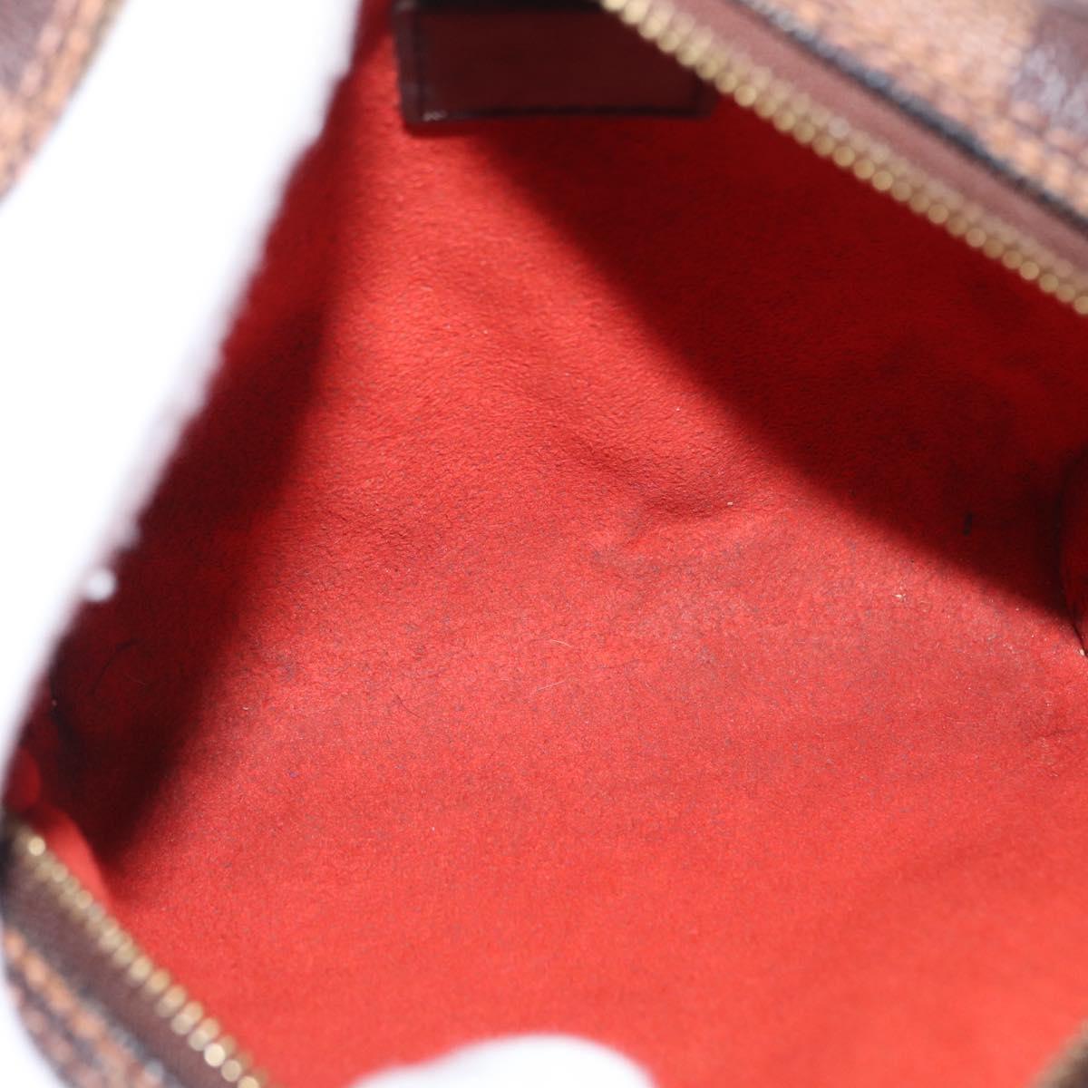 LOUIS VUITTON Damier Ebene Pochette Ipanema Shoulder Bag N51296 LV Auth 154318