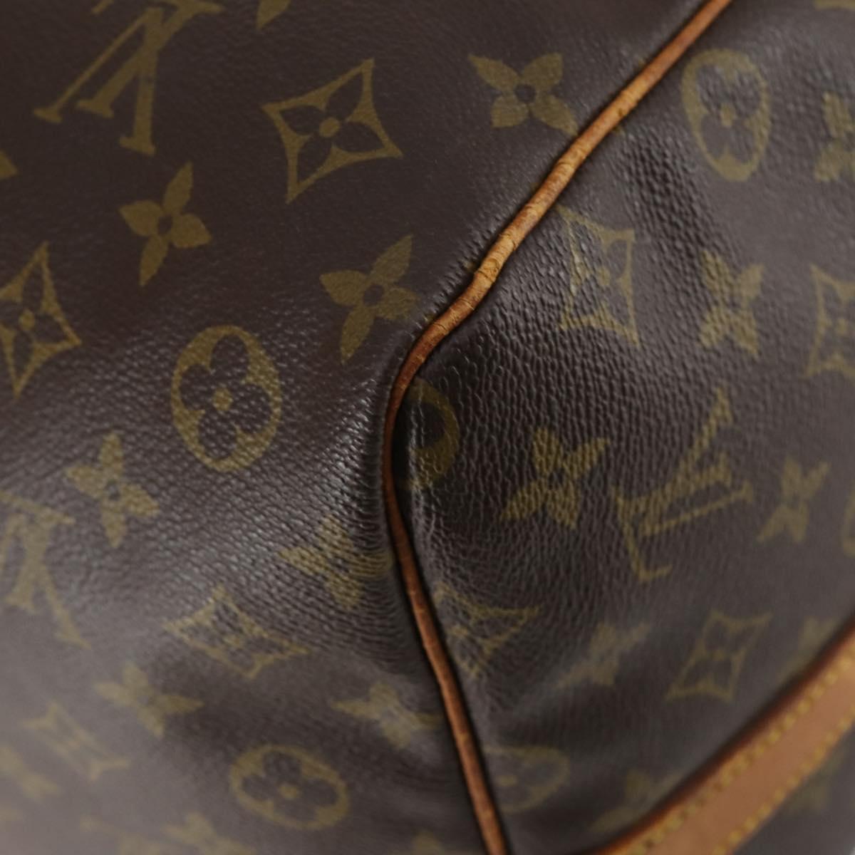 LOUIS VUITTON Monogram Keepall Bandouliere 60 Boston Bag M41412 LV Auth 154347
