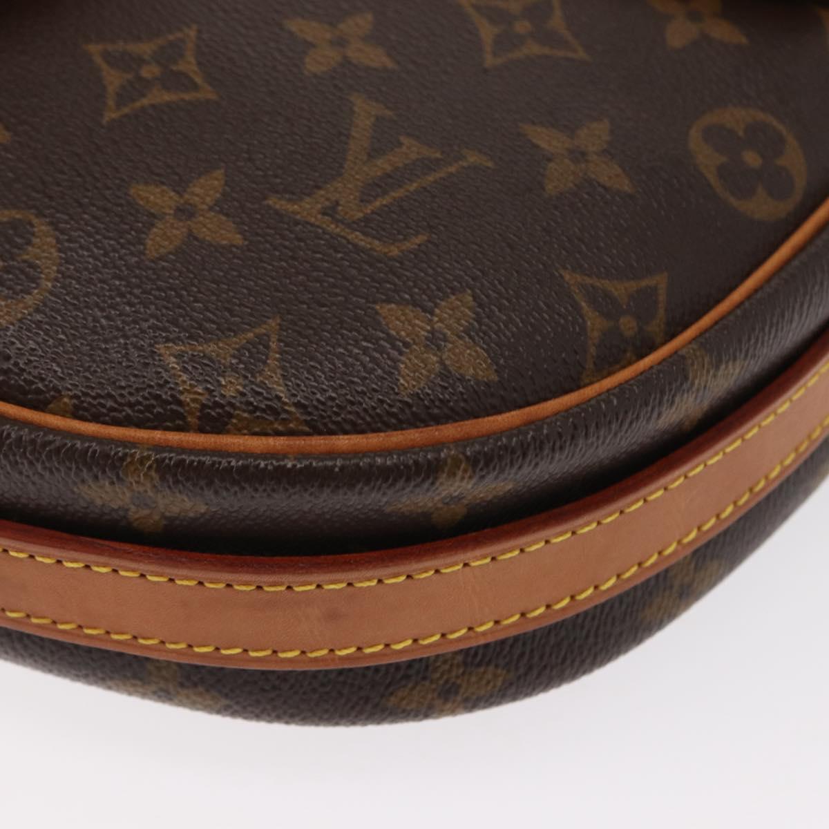 LOUIS VUITTON Monogram Jeune Fille GM Shoulder Bag M51225 LV Auth 154350
