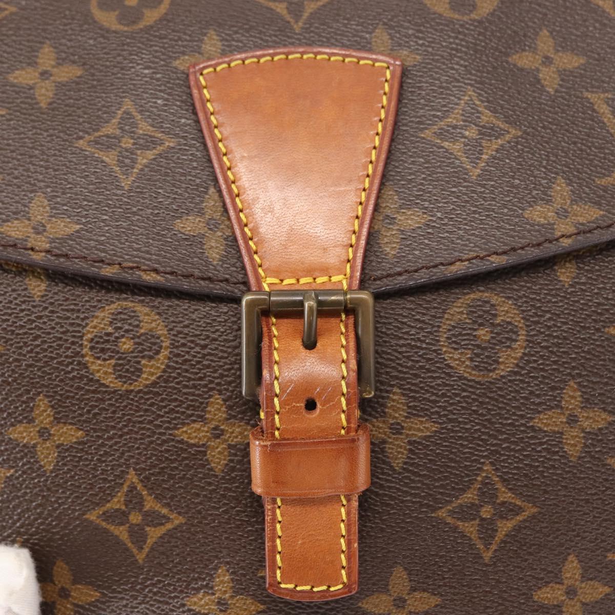 LOUIS VUITTON Monogram Jeune Fille GM Shoulder Bag M51225 LV Auth 154350