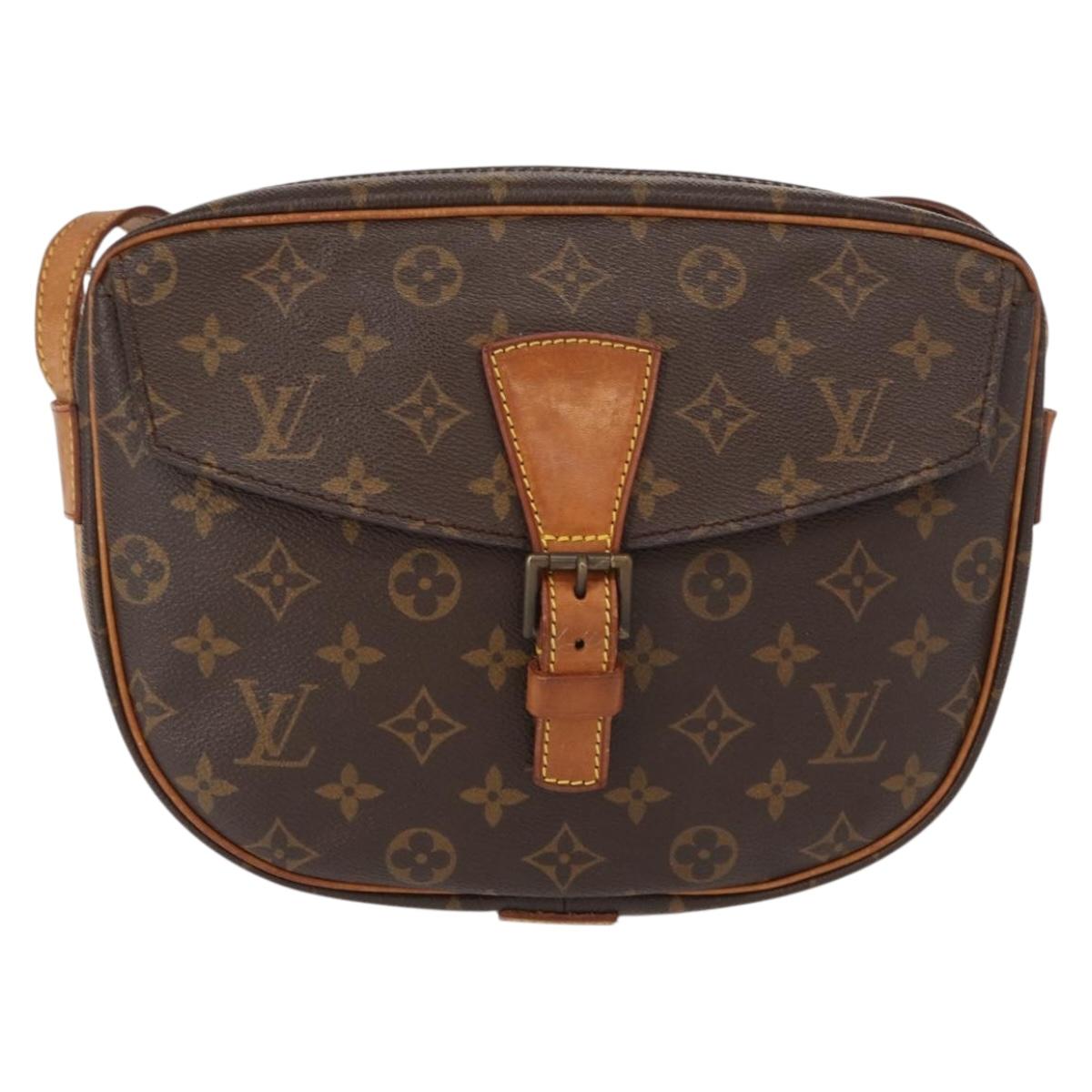 LOUIS VUITTON Monogram Jeune Fille GM Shoulder Bag M51225 LV Auth 154350