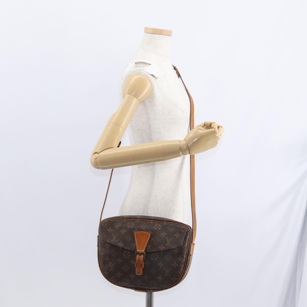 LOUIS VUITTON Monogram Jeune Fille GM Shoulder Bag M51225 LV Auth 154350