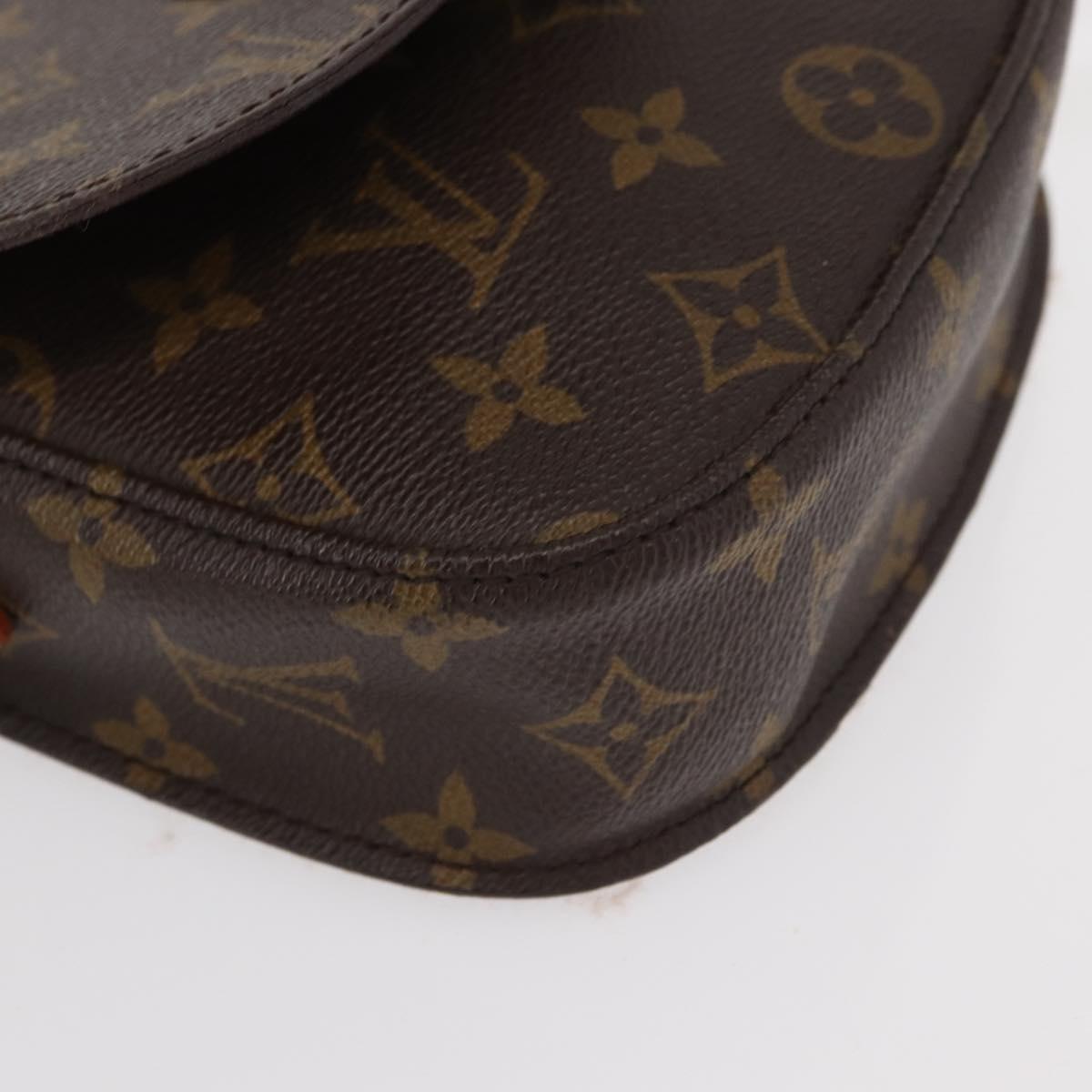 LOUIS VUITTON Monogram Saint Cloud PM Shoulder Bag M51244 LV Auth 154354