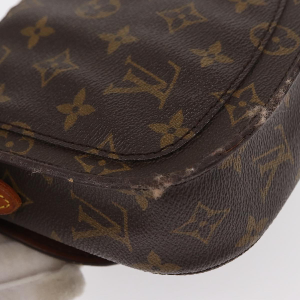 LOUIS VUITTON Monogram Saint Cloud PM Shoulder Bag M51244 LV Auth 154354