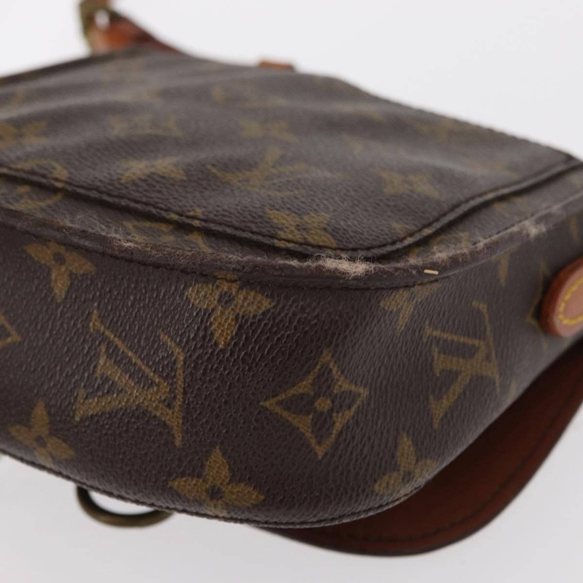 LOUIS VUITTON Monogram Saint Cloud PM Shoulder Bag M51244 LV Auth 154354