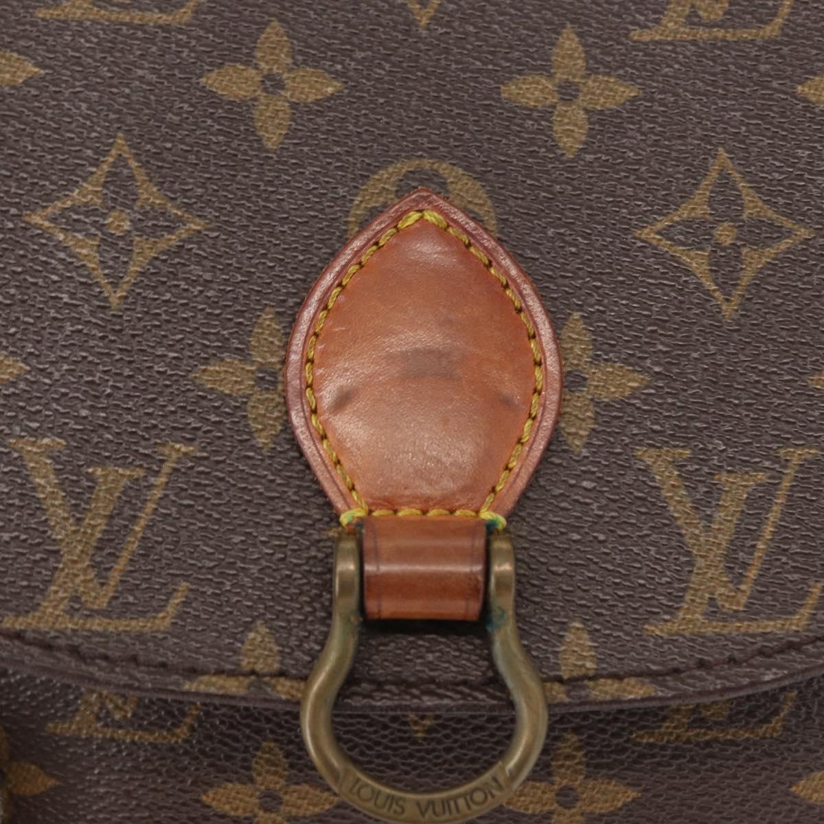LOUIS VUITTON Monogram Saint Cloud PM Shoulder Bag M51244 LV Auth 154354