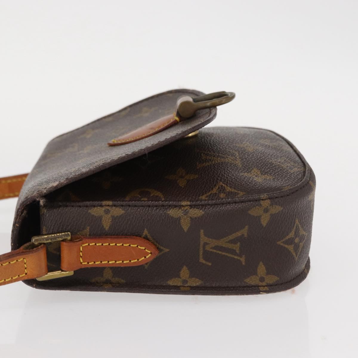 LOUIS VUITTON Monogram Saint Cloud PM Shoulder Bag M51244 LV Auth 154354