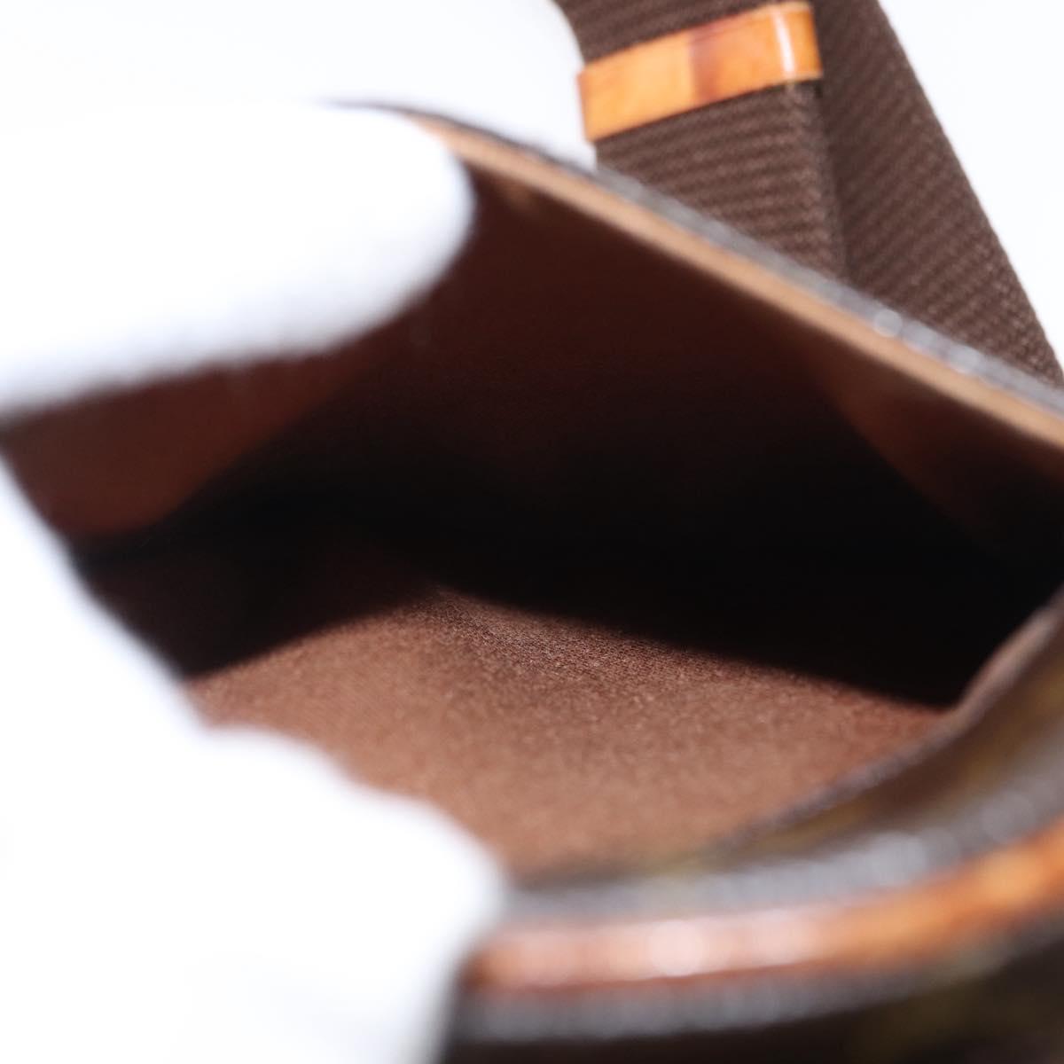 LOUIS VUITTON Monogram Pochette Gange Shoulder Bag M51870 LV Auth 154356