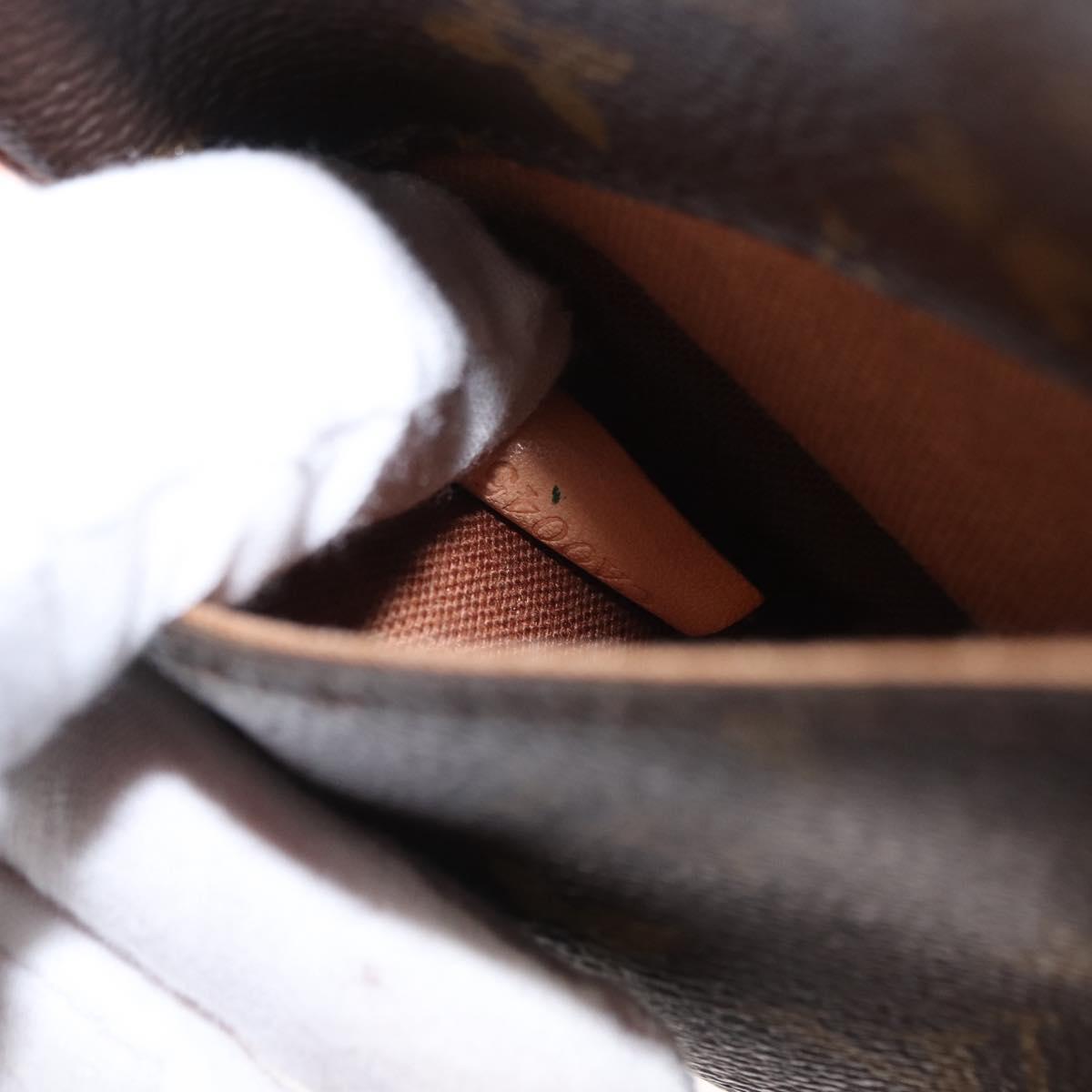 LOUIS VUITTON Monogram Pochette Gange Shoulder Bag M51870 LV Auth 154356