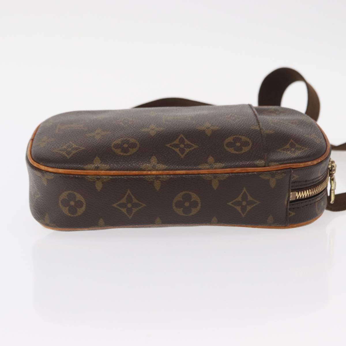 LOUIS VUITTON Monogram Pochette Gange Shoulder Bag M51870 LV Auth 154356
