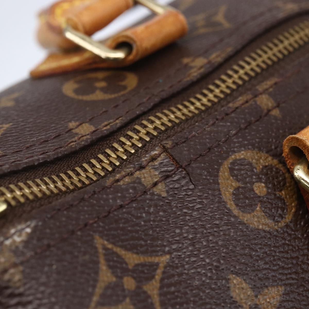 LOUIS VUITTON Monogram Speedy 30 Hand Bag M41526 LV Auth 154358