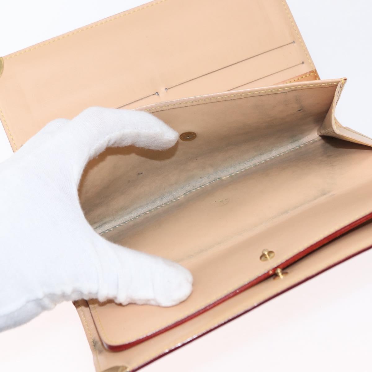 LOUIS VUITTON Monogram Multicolor Porte Tresor Wallet Black M92658 Auth 154380