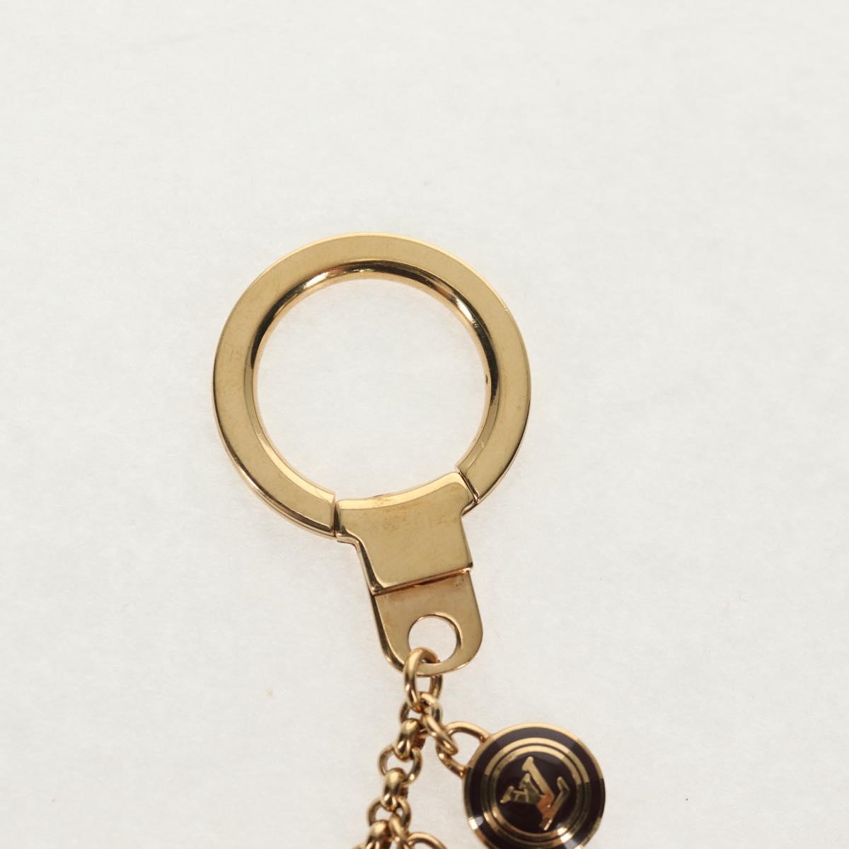LOUIS VUITTON Porte Cles Chainne Pastille Key Holder Metal M65386 Auth 154387V
