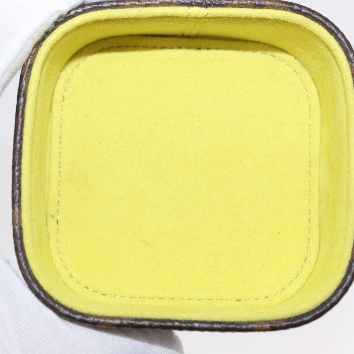 LOUIS VUITTON Monogram Boite Camille MM Jewelry Box GI0018 LV Auth 154388V