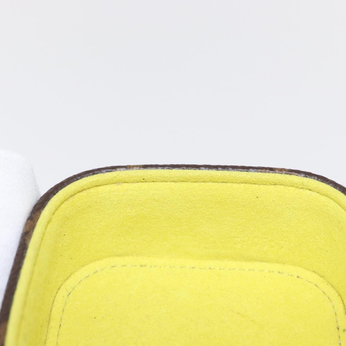 LOUIS VUITTON Monogram Boite Camille MM Jewelry Box GI0018 LV Auth 154388V