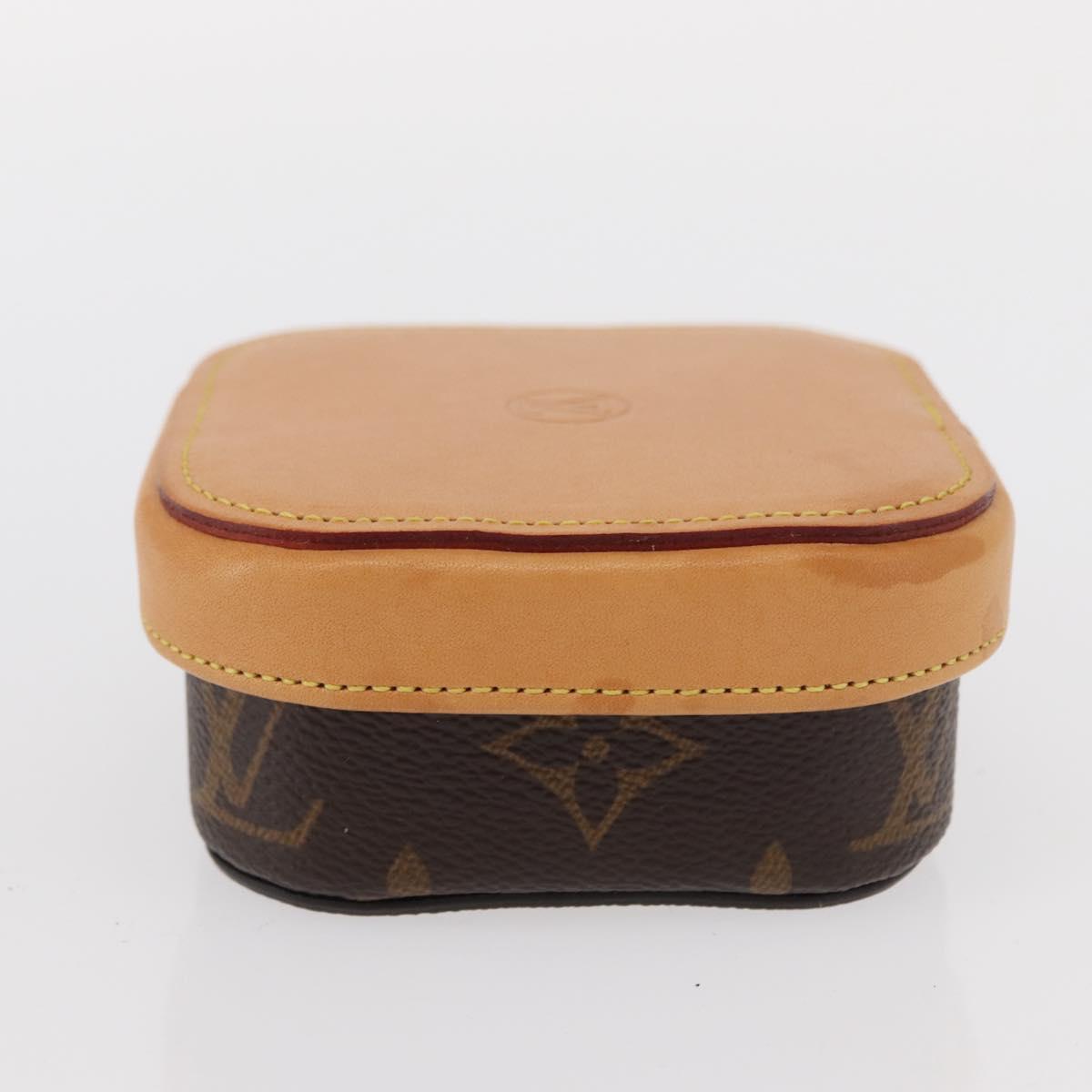 LOUIS VUITTON Monogram Boite Camille MM Jewelry Box GI0018 LV Auth 154388V