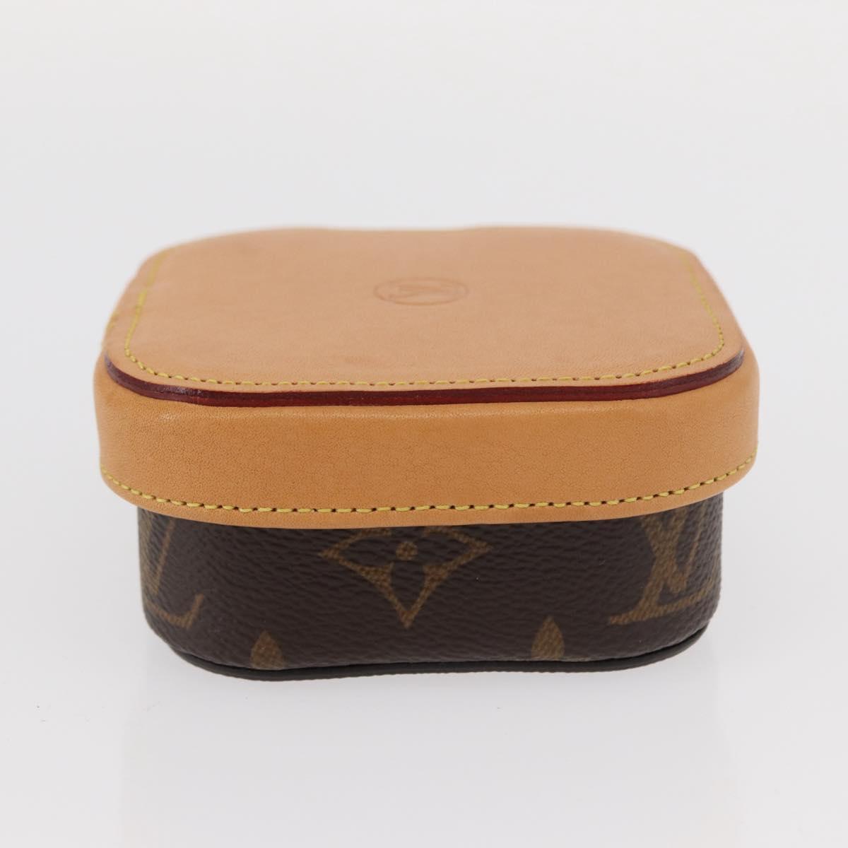 LOUIS VUITTON Monogram Boite Camille MM Jewelry Box GI0018 LV Auth 154388V