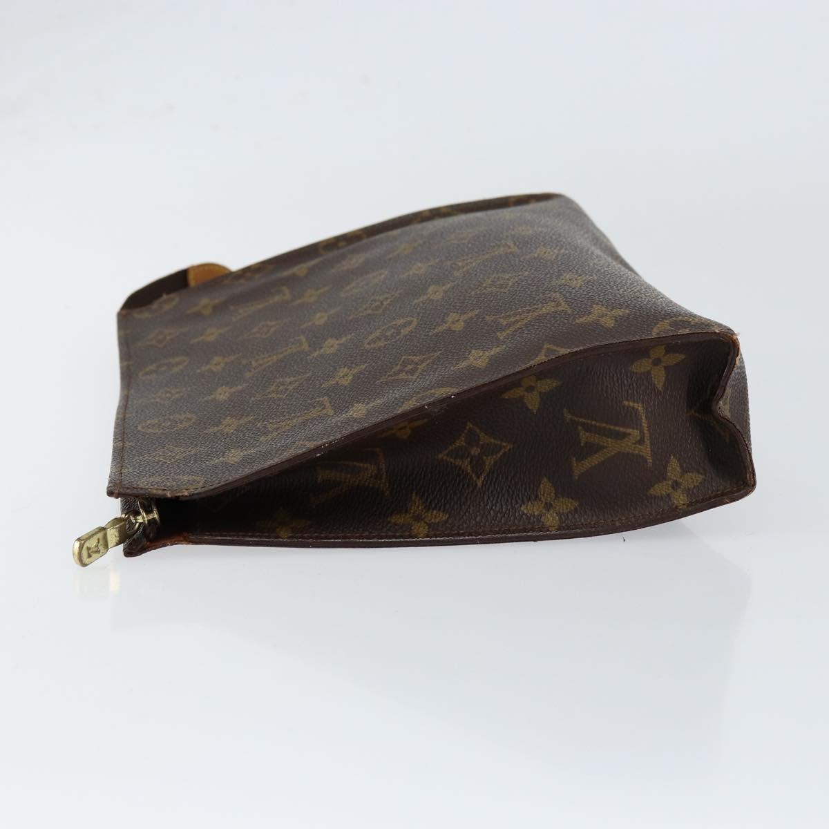 LOUIS VUITTON Monogram Poche Toilette 26 Pouch M47542 LV Auth 154392