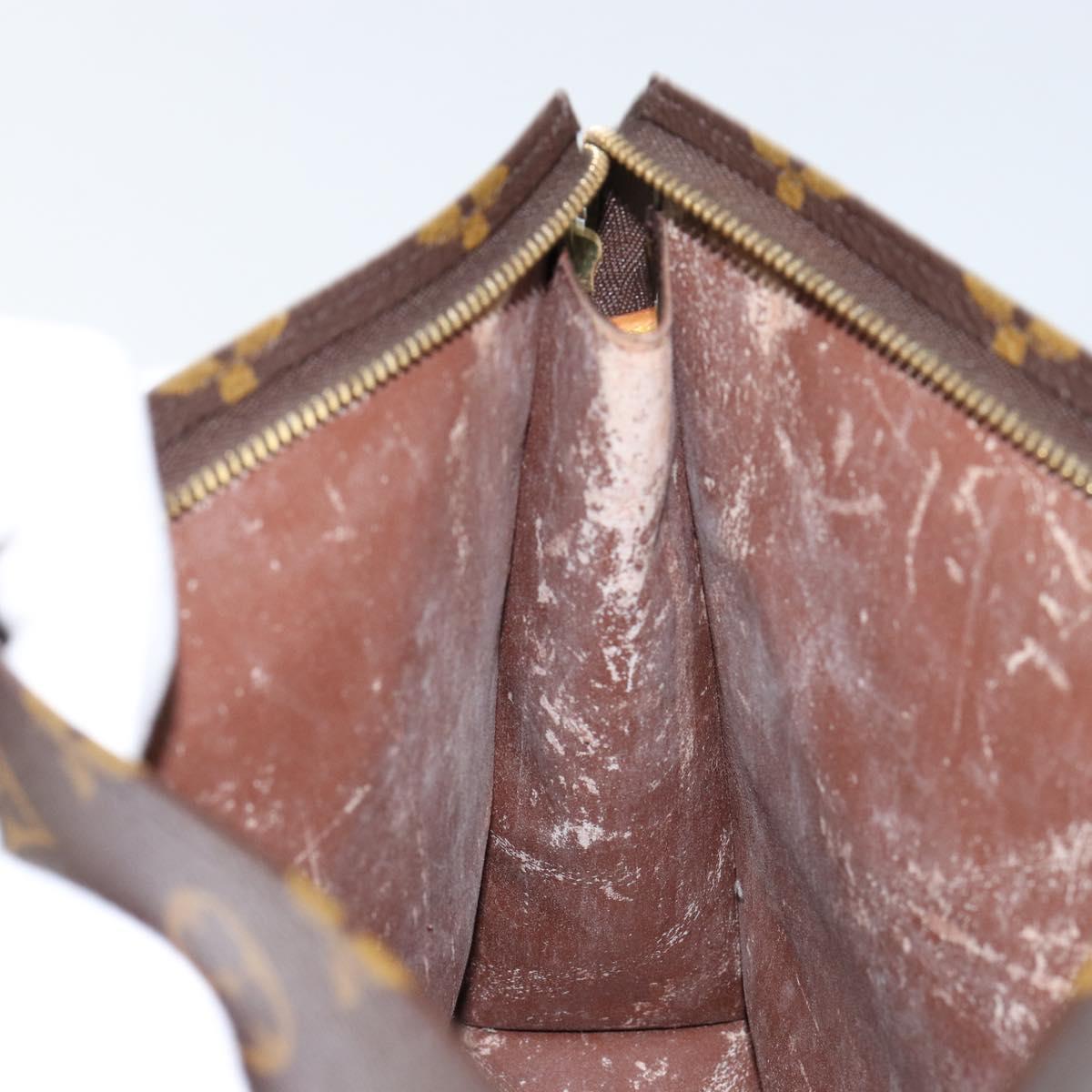 LOUIS VUITTON Monogram Poche Toilette 26 Pouch M47542 LV Auth 154393