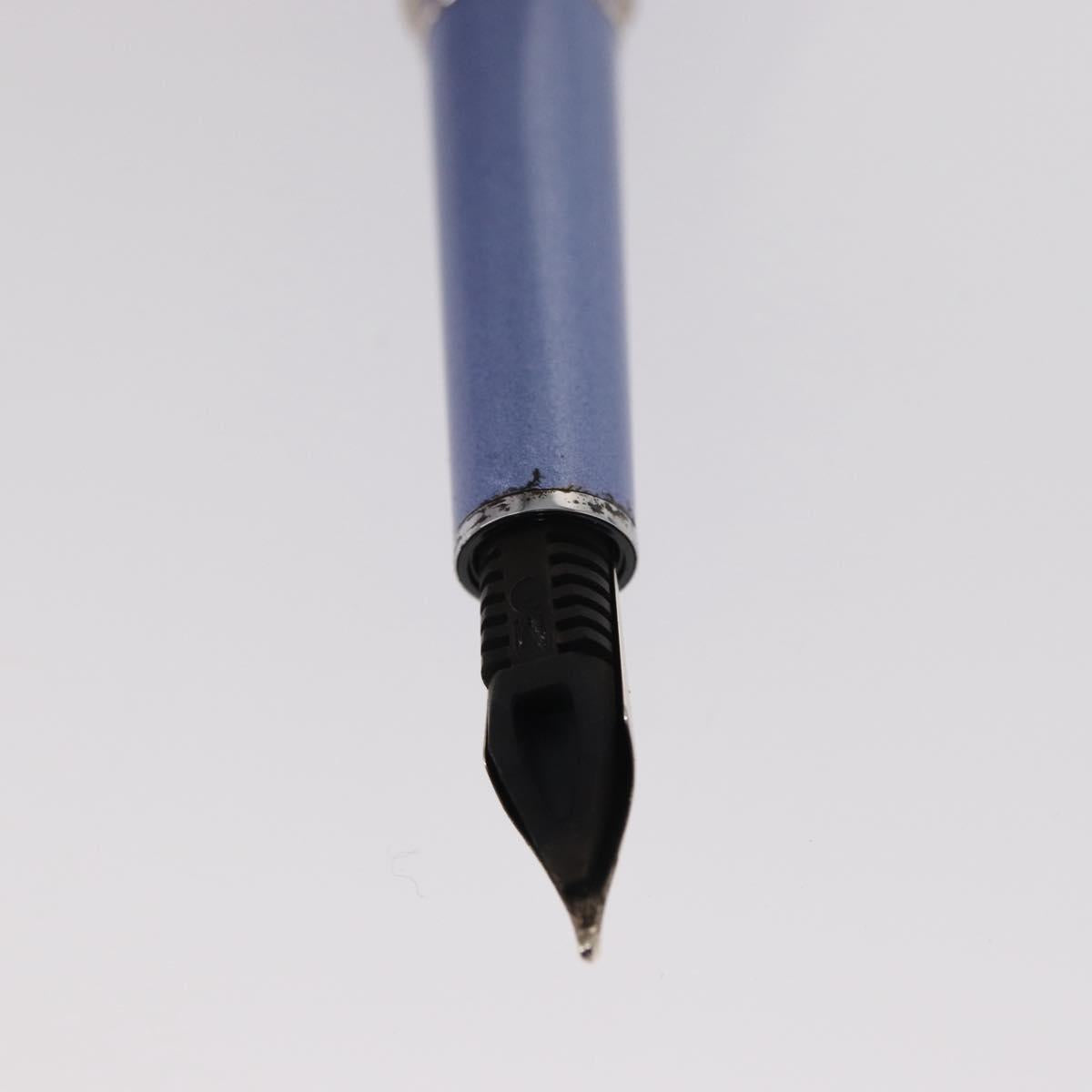 LOUIS VUITTON Jetligne Pen metal Blue N79229 LV Auth 154394V