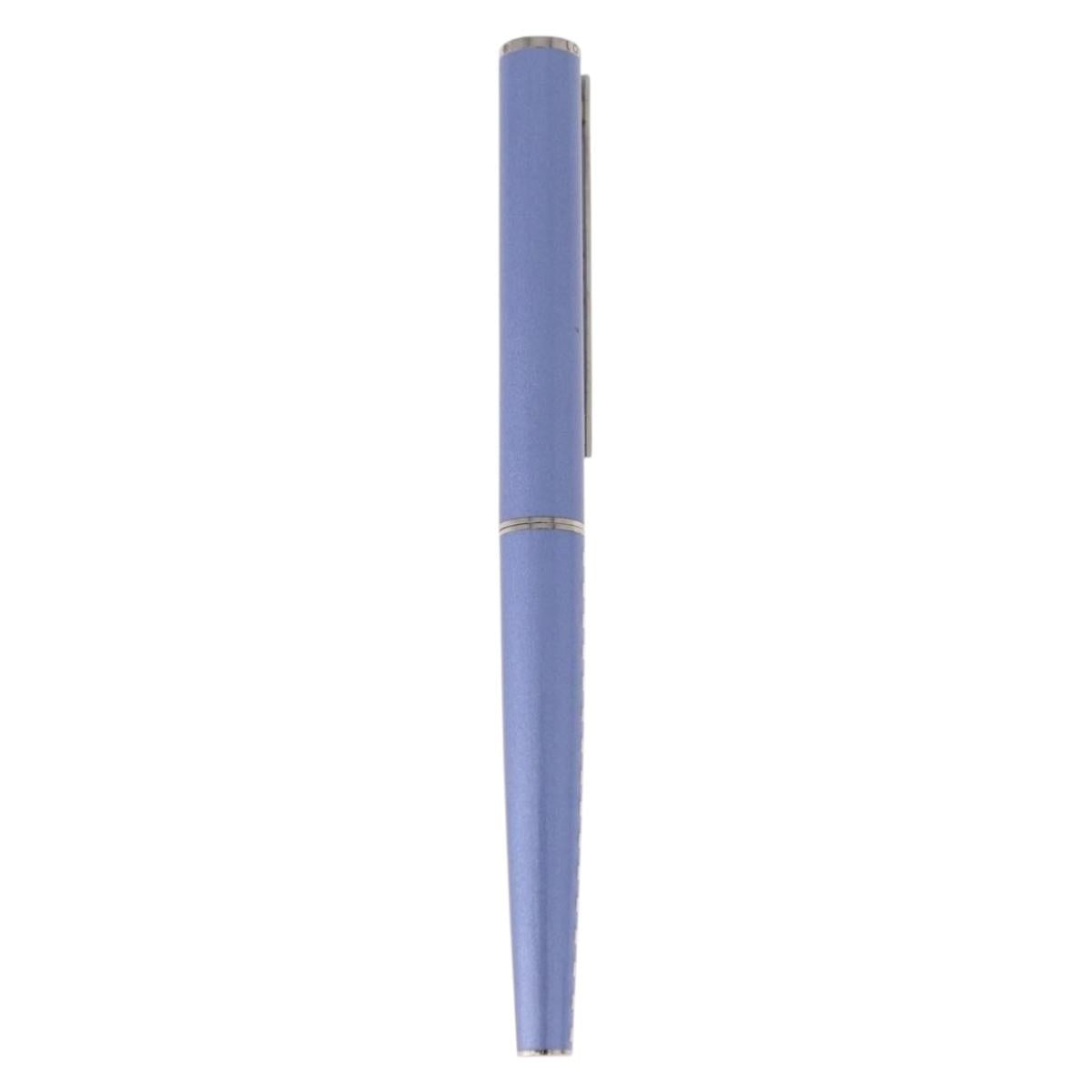 LOUIS VUITTON Jetligne Pen metal Blue N79229 LV Auth 154394V