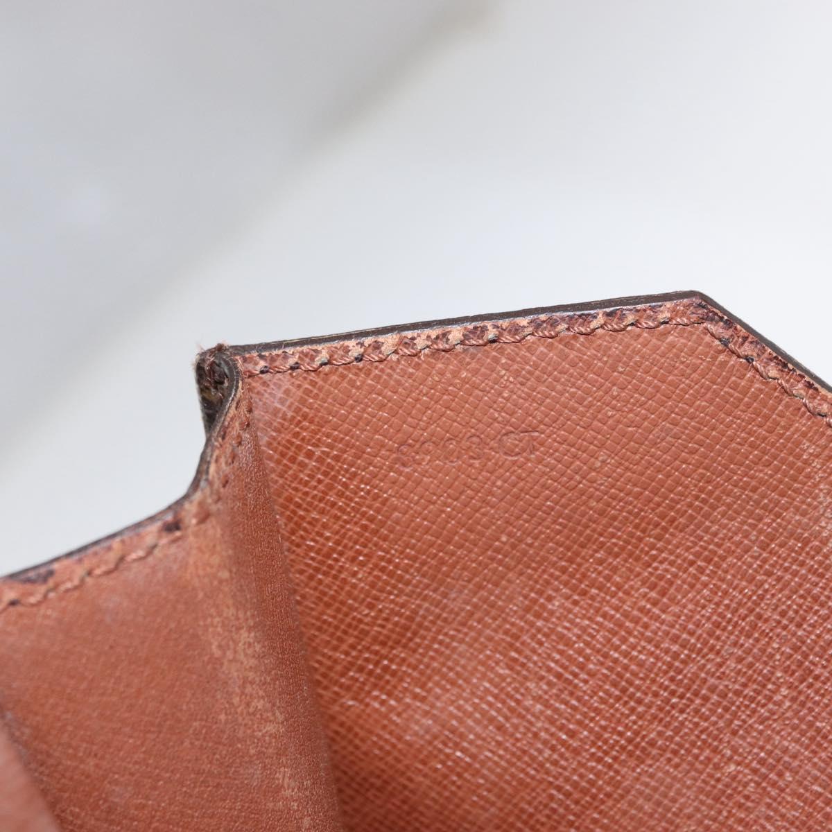 LOUIS VUITTON Monogram Porte Documents Senatur Briefcase M53335 LV Auth 154395