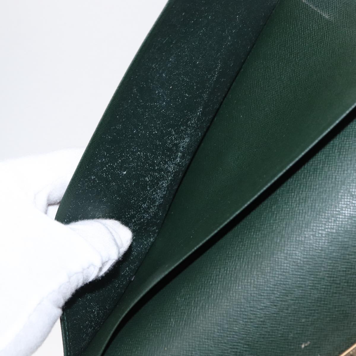 LOUIS VUITTON Taiga Agenda GM Day Planner Cover Epicea R20404 LV Auth 154396