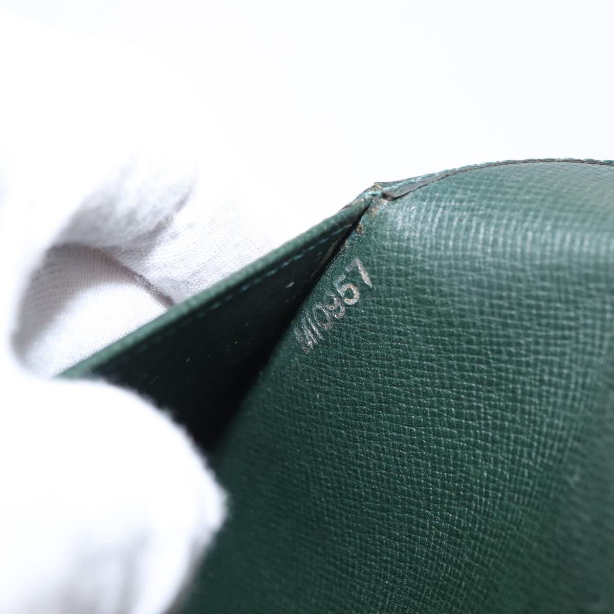 LOUIS VUITTON Taiga Agenda GM Day Planner Cover Epicea R20404 LV Auth 154396