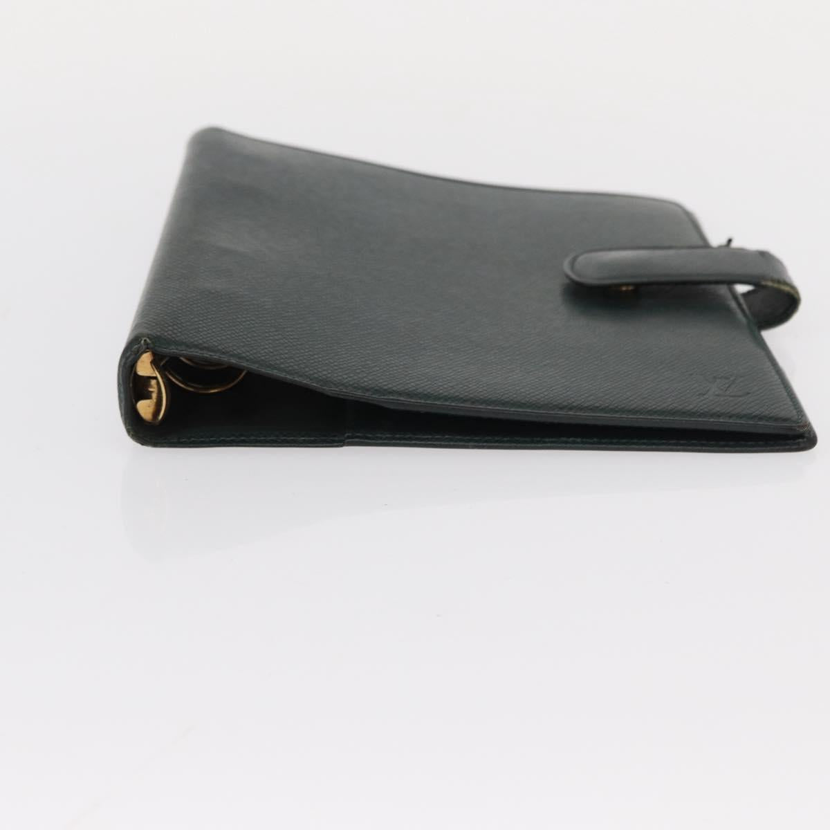 LOUIS VUITTON Taiga Agenda GM Day Planner Cover Epicea R20404 LV Auth 154396