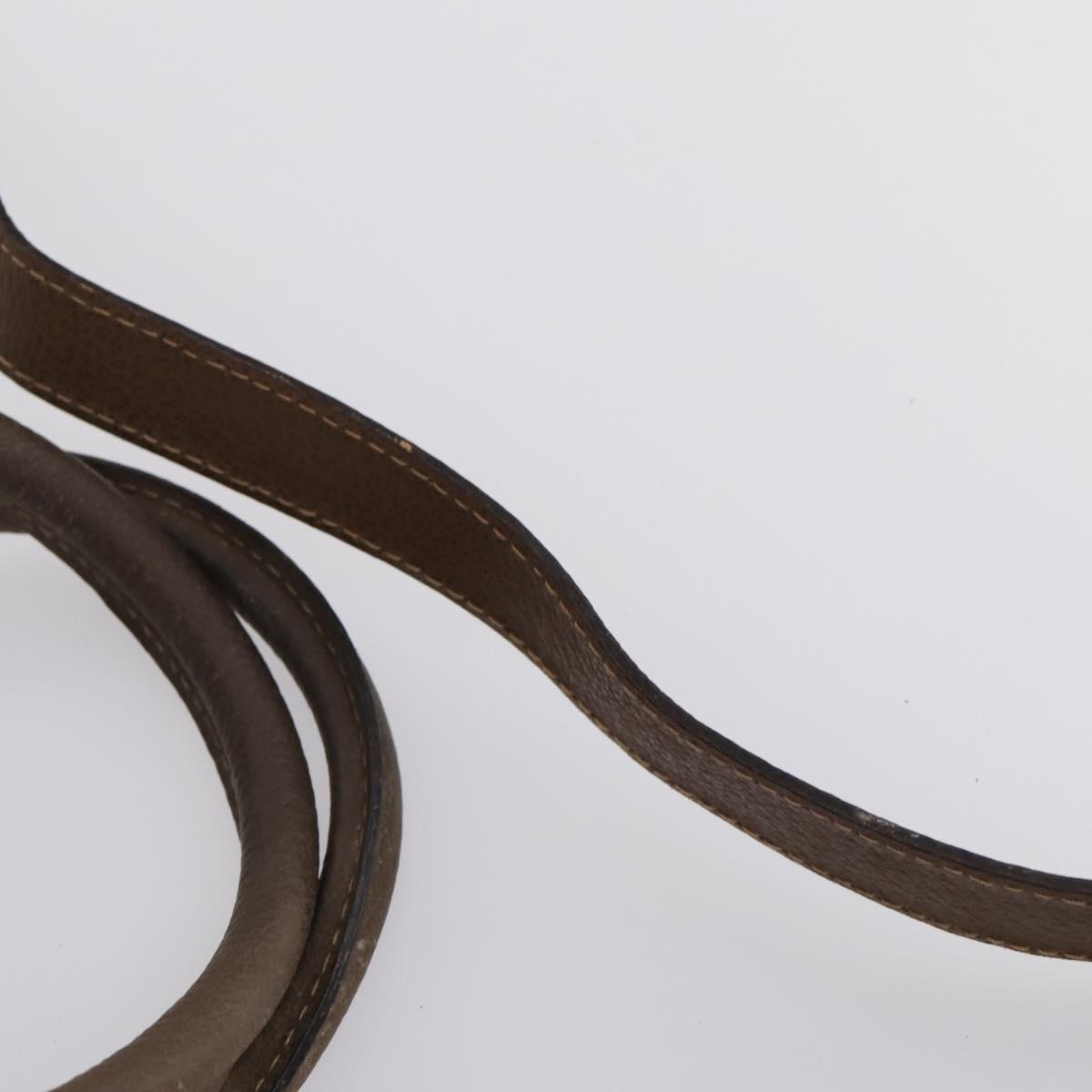 GUCCI GG Supreme Boston Bag PVC Leather 2way Beige Gold 012 14 6081 Auth 154424