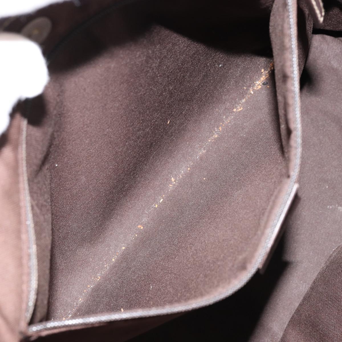 GUCCI GG Canvas Tote Bag Beige Gold 169946 Auth 154437