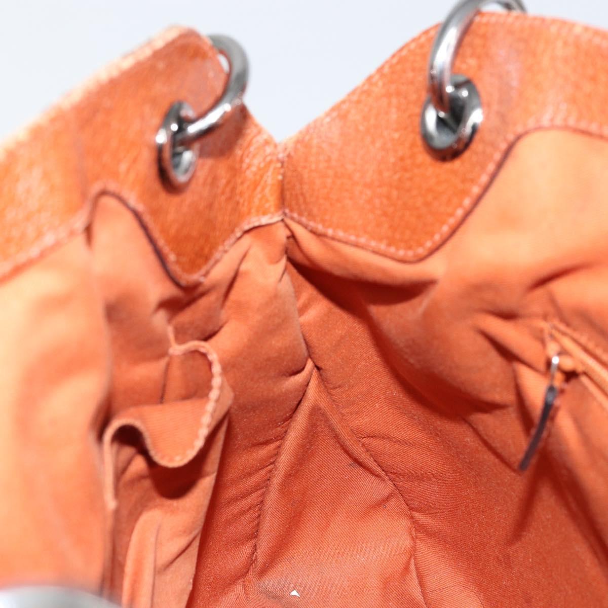 GUCCI GG Canvas Tote Bag Beige Silver 121023 Auth 154440