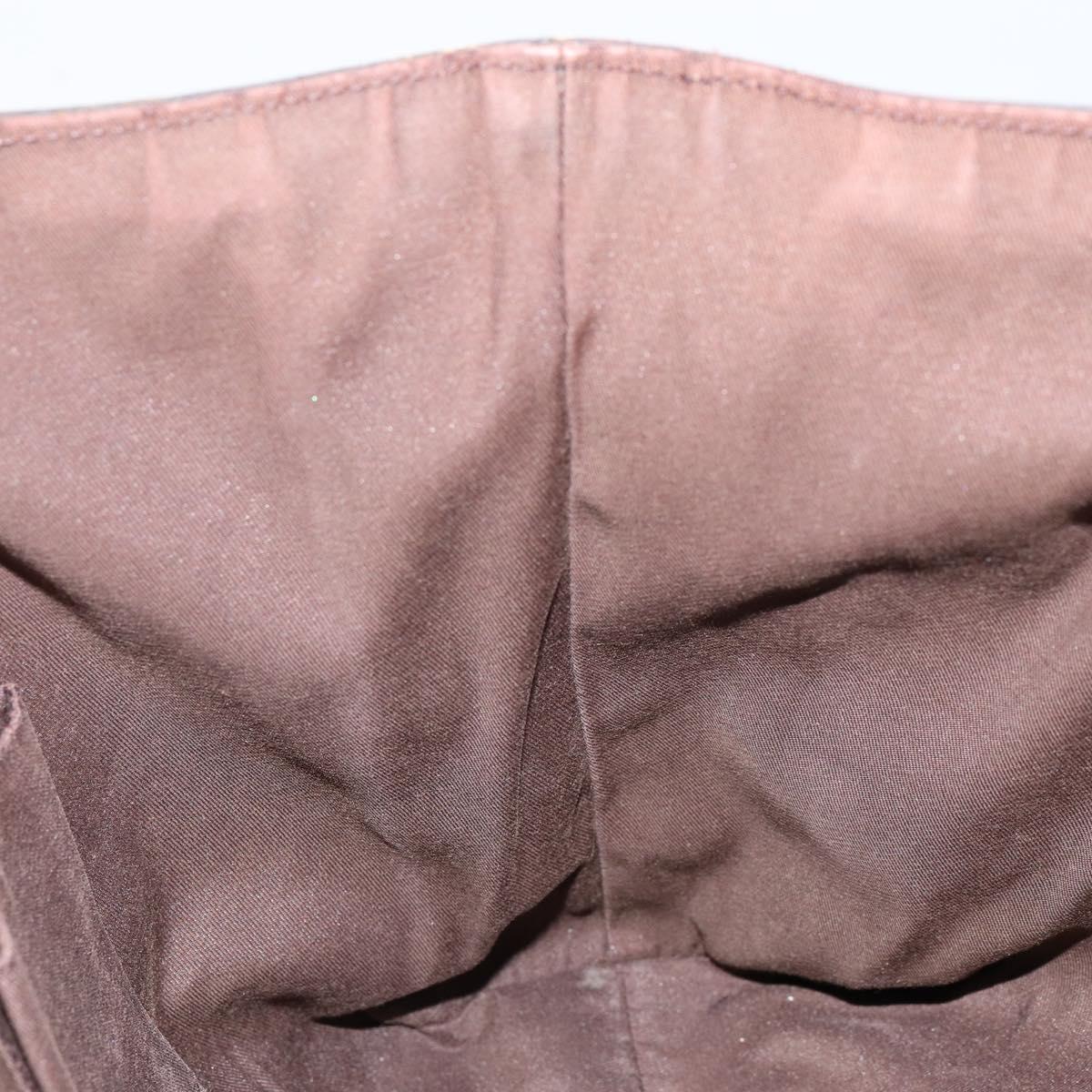 GUCCI GG Canvas Tote Bag Beige Gold 141472 Auth 154442