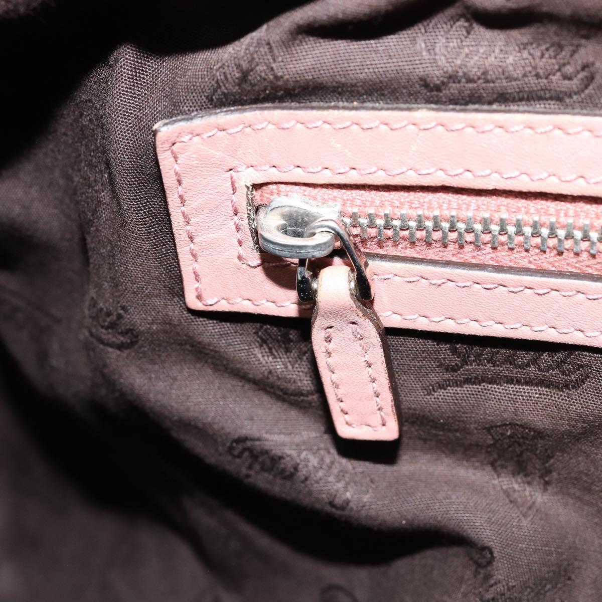 GUCCI GG Canvas Hand Bag Beige Gold 232963 Auth 154443