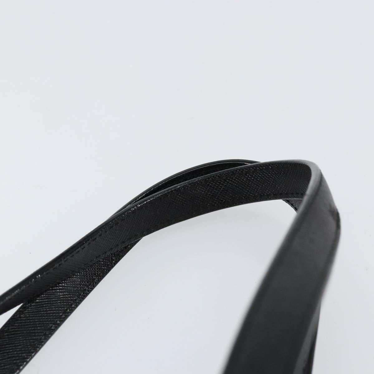 BURBERRY Nova Check Hand Bag Canvas Beige Silver Auth 154458