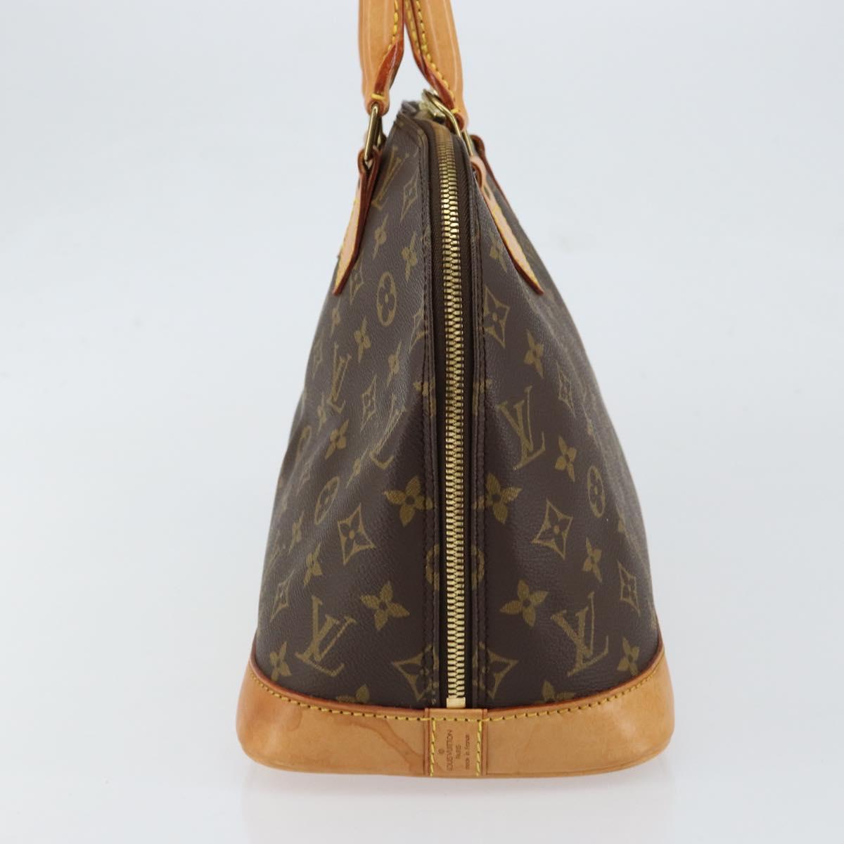 LOUIS VUITTON Monogram Alma Hand Bag M51130 LV Auth 154479