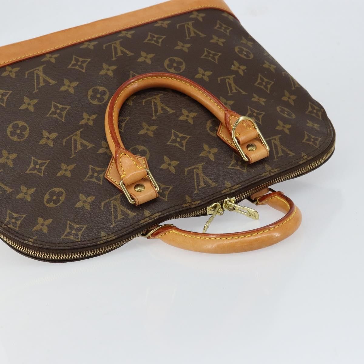 LOUIS VUITTON Monogram Alma Hand Bag M51130 LV Auth 154479