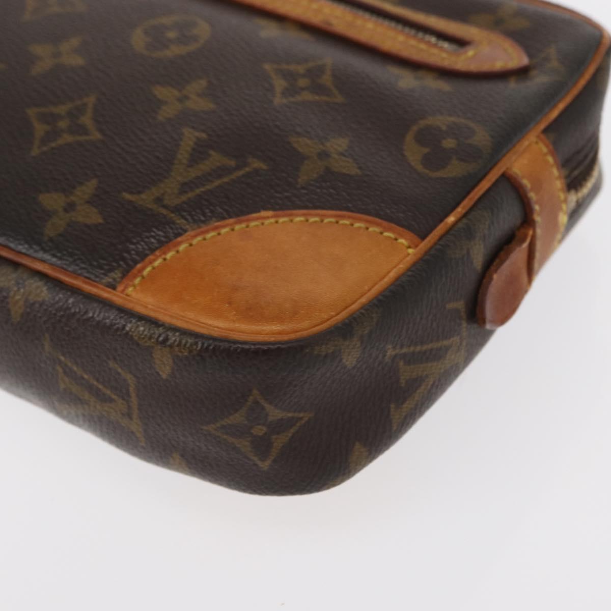 LOUIS VUITTON Monogram Marly Dragonne GM Clutch Bag M51825 LV Auth 154481