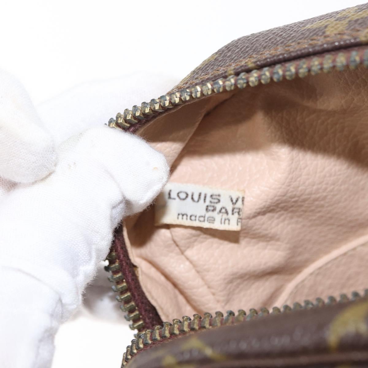 LOUIS VUITTON Monogram Trousse Toilette 28 Clutch Bag M47522 LV Auth 154483