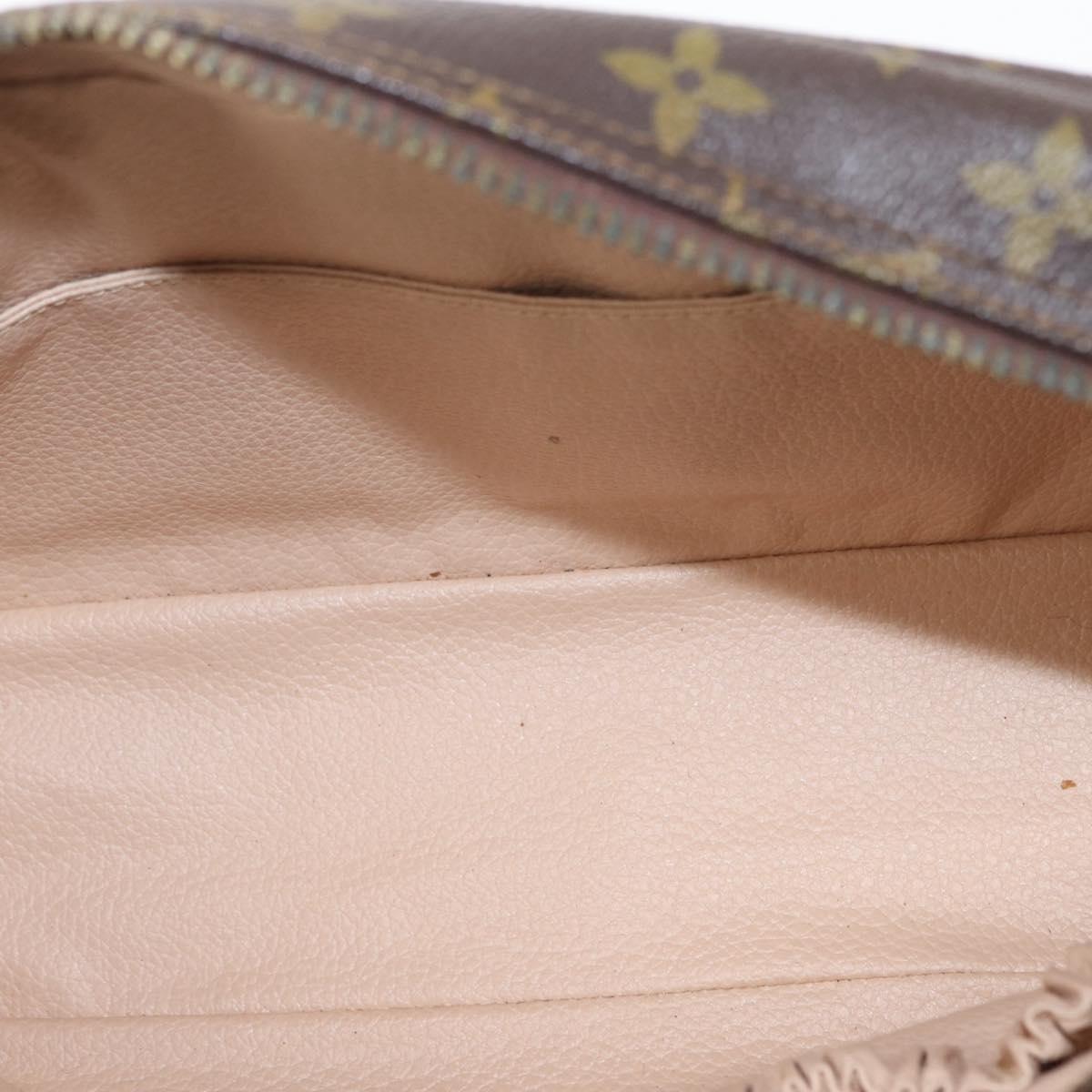 LOUIS VUITTON Monogram Trousse Toilette 28 Clutch Bag M47522 LV Auth 154483