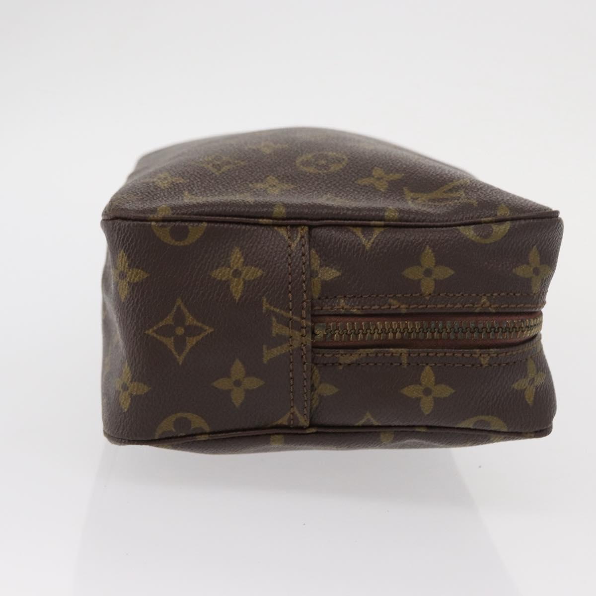LOUIS VUITTON Monogram Trousse Toilette 28 Clutch Bag M47522 LV Auth 154483