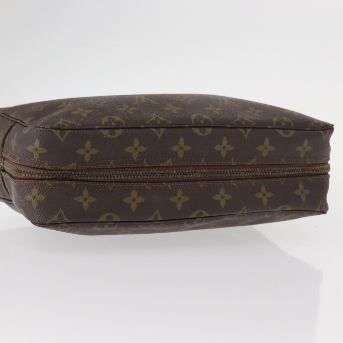 LOUIS VUITTON Monogram Trousse Toilette 28 Clutch Bag M47522 LV Auth 154483