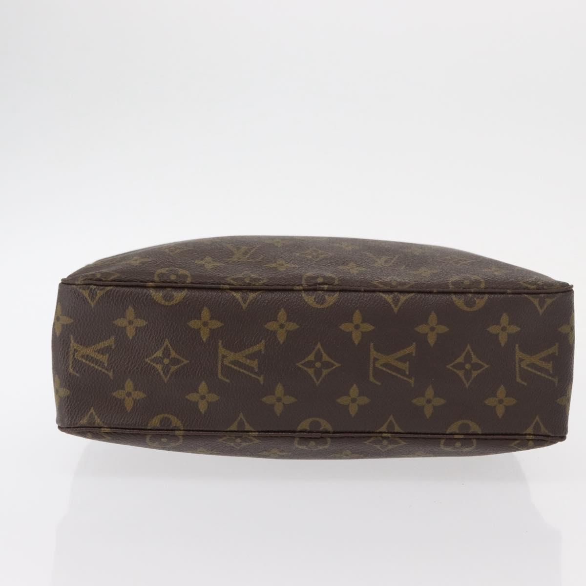 LOUIS VUITTON Monogram Trousse Toilette 28 Clutch Bag M47522 LV Auth 154483
