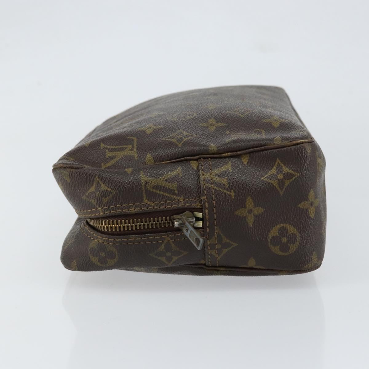 LOUIS VUITTON Monogram Trousse Toilette 28 Clutch Bag M47522 LV Auth 154484