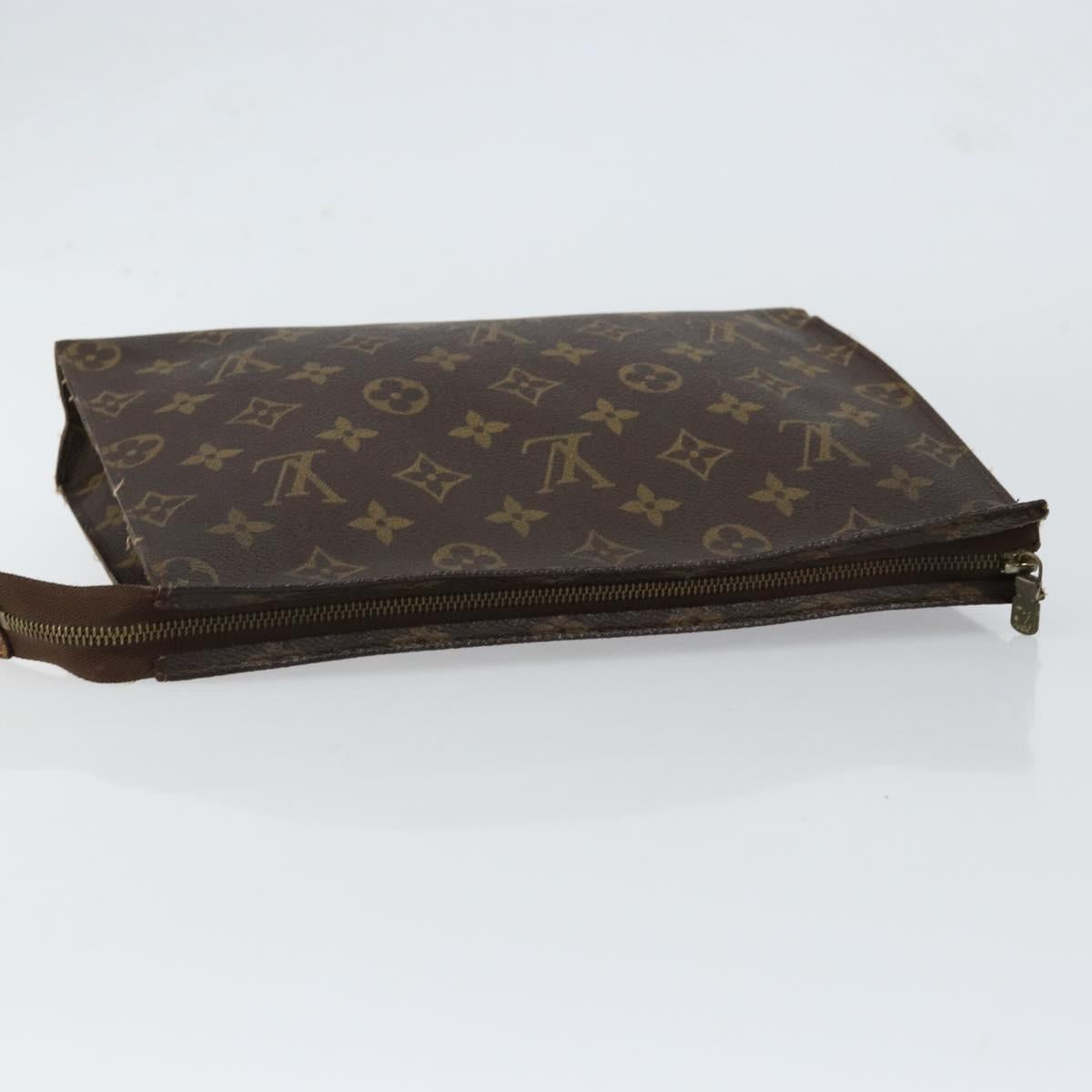 LOUIS VUITTON Monogram Poche Toilette 26 Pouch M47542 LV Auth 154487