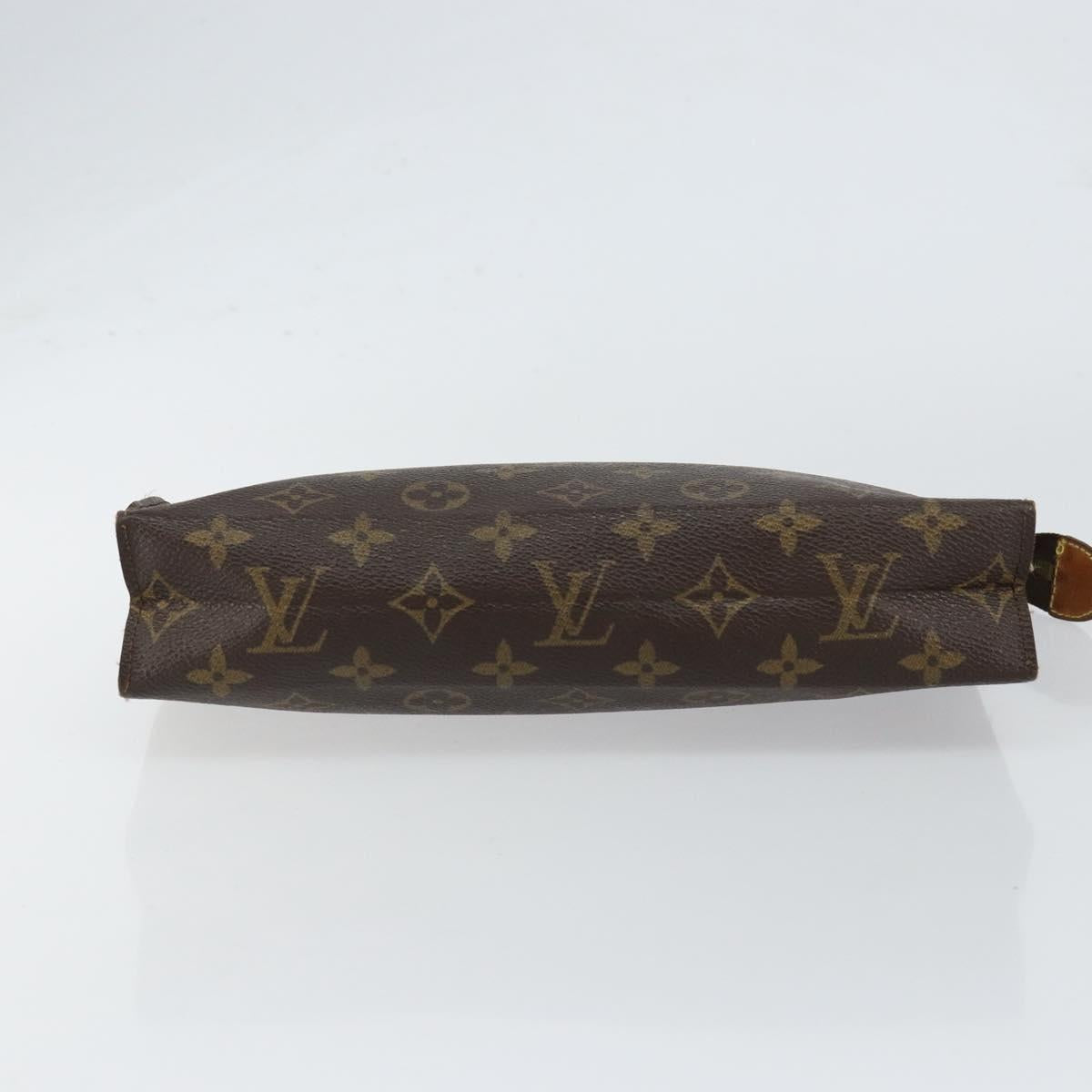 LOUIS VUITTON Monogram Poche Toilette 26 Pouch M47542 LV Auth 154487